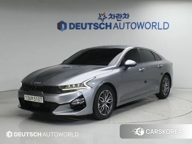 Kia K5 3rd generation 2022 Серебристо-серый из Кореи