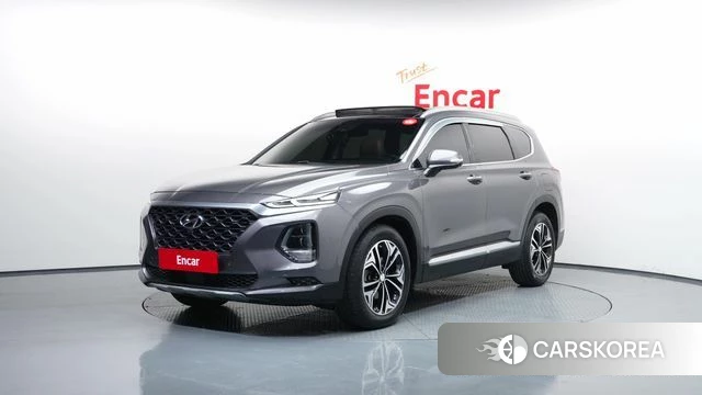 Hyundai Santa Fe TM 2019 Серый из Кореи