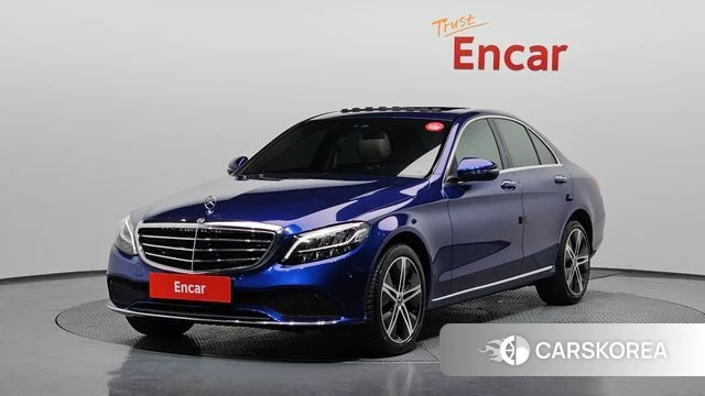 Mercedes-Benz C-Class W205 2019 Синий из Кореи