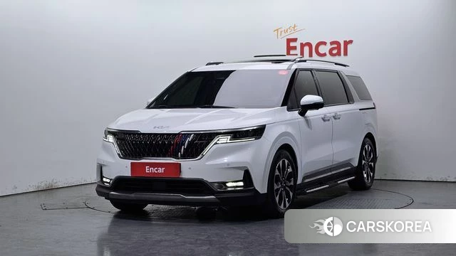 Kia Carnival 4th generation 2021 Белый из Кореи