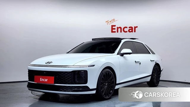 Hyundai Grandeur Hybrid (GN7) 2023 Белый из Кореи