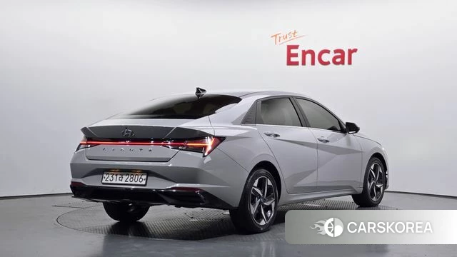 Hyundai Avante (CN7) 2020 Серый из Кореи