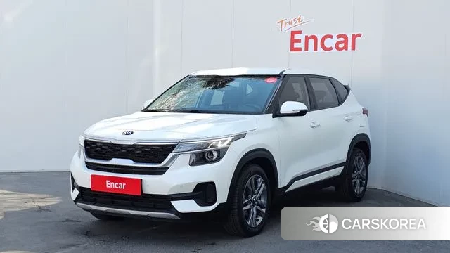 Kia Seltos 2021 Белый из Кореи