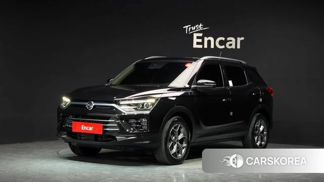 Ssangyong Beautiful Korando 2021 Черный из Кореи
