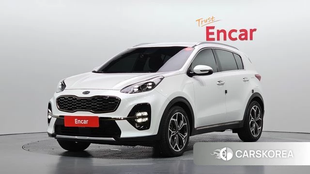 Kia Sportage The Bold 2019 Белый из Кореи