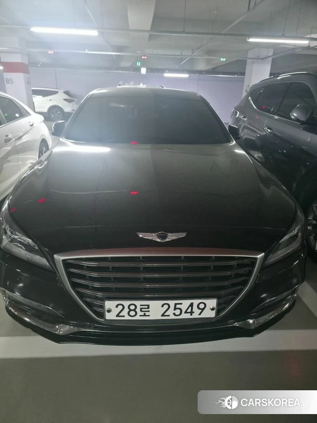 Genesis G80 2018 Черный из Кореи