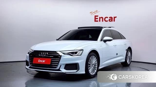 Audi A6 (C8) 2020 Белый из Кореи