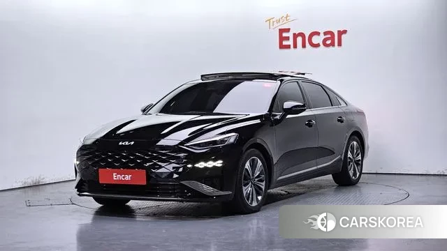 Kia K8 Hybrid 2022 Черный из Кореи