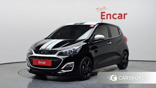 Chevrolet (GM Daewoo) The New Spark 2018 Черный двухцветный из Кореи