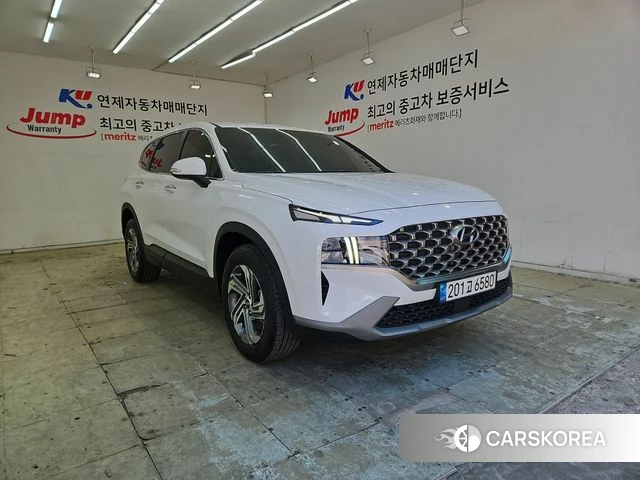 Hyundai The New Santa Fe 2023 Белый из Кореи