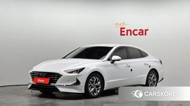 Hyundai Sonata (DN8) 2019 Белый из Кореи