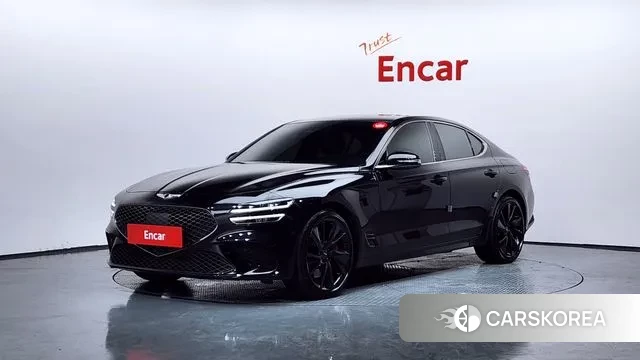 Genesis The New G70 2021 Черный из Кореи