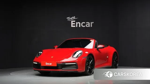 Porsche 911(992) 2020 Красный из Кореи