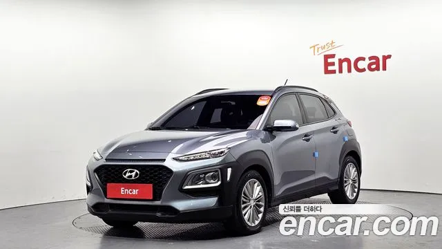 Hyundai Kona 2018 Серебристо-серый из Кореи