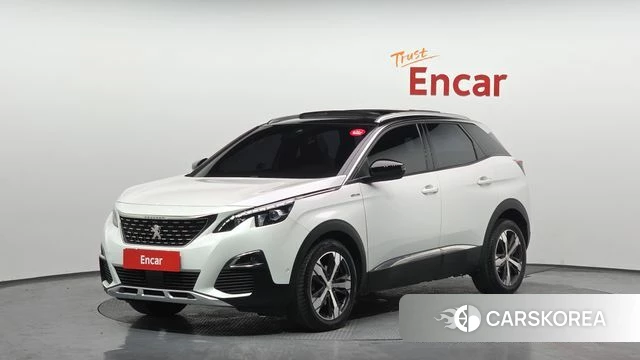 Peugeot 3008 second generation 2018 Белый из Кореи