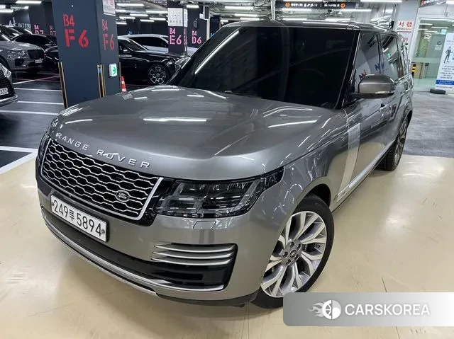 Land Rover Range Rover 4th Generation 2019 Серый из Кореи