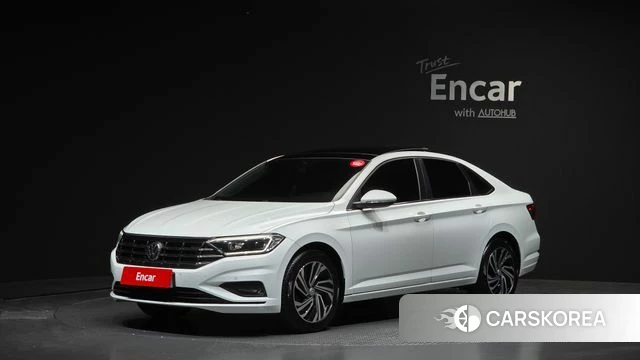 Volkswagen 7th Generation of Jetta 2021 Белый из Кореи