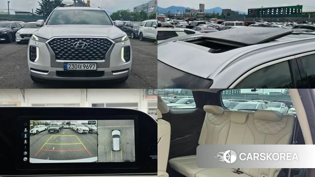 Hyundai Palisade 2020 Белый из Кореи