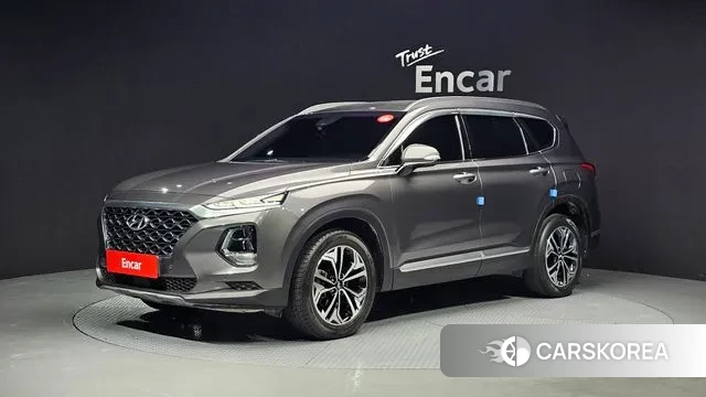 Hyundai Santa Fe TM 2019 Серый из Кореи
