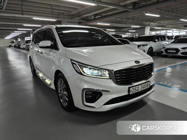Kia The New Carnival 2019 Белый из Кореи
