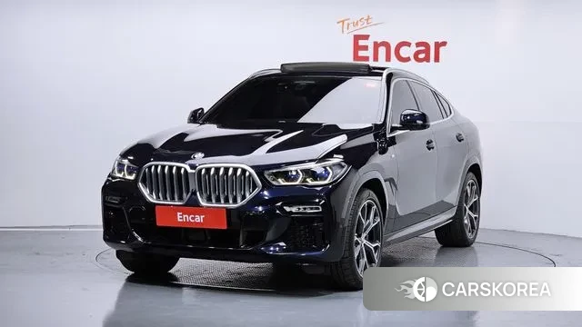 BMW X6 (G06) 2021 Синий из Кореи