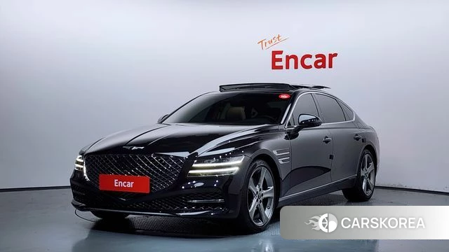Genesis G80 (RG3) 2021 Черный из Кореи