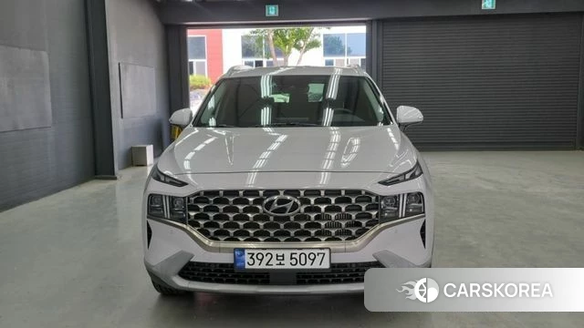 Hyundai The New Santa Fe 2022 Белый из Кореи