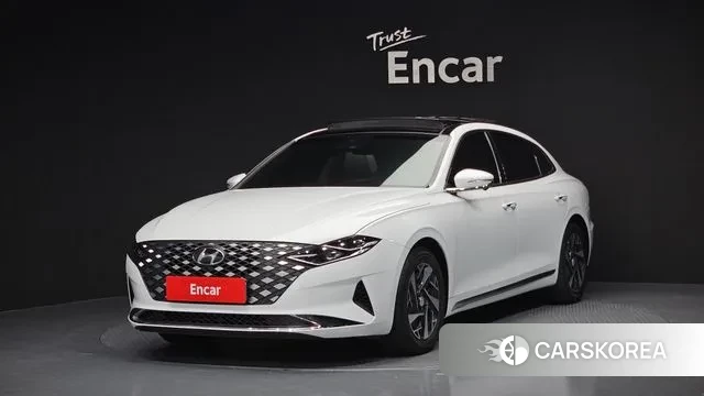 Hyundai The New Grandeur IG Hybrid 2022 Белый из Кореи