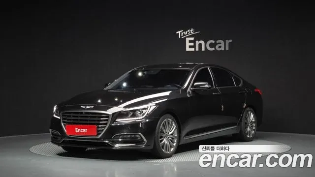 Genesis G80 2018 Черный из Кореи