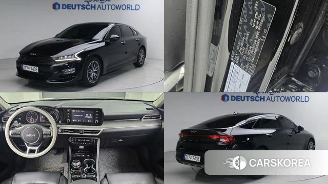 Kia K5 3rd generation 2023 Черный из Кореи