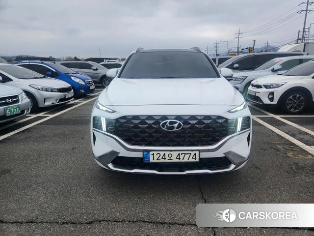 Hyundai The New Santa Fe 2021 Белый из Кореи
