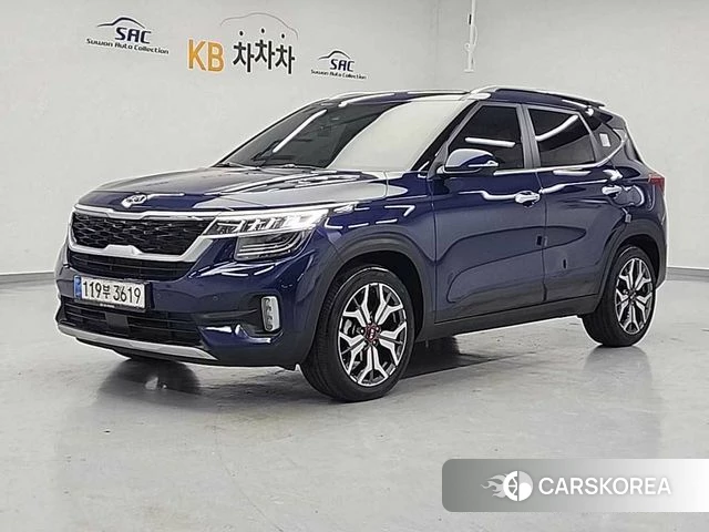 Kia Seltos 2020 Синий из Кореи