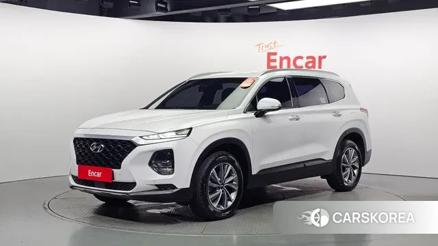 Hyundai Santa Fe TM 2018 Белый из Кореи