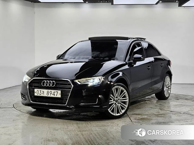 Audi New A3 2018 Черный из Кореи