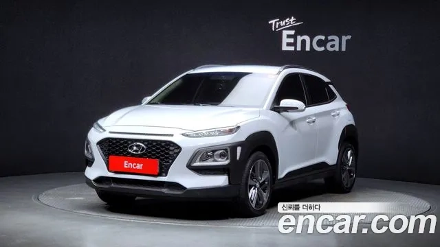 Hyundai Kona 2019 Белый из Кореи