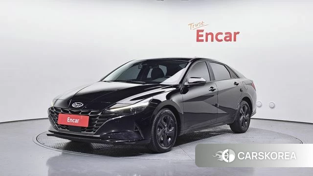 Hyundai Avante (CN7) 2022 Черный из Кореи