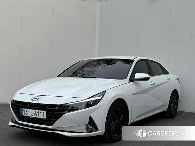 Hyundai Avante (CN7) 2022 Белый из Кореи