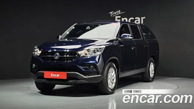 Ssangyong Rexton Sports 2020 Синий из Кореи