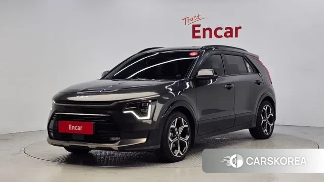 Kia Di Ol Nu Niro 2022 Серый из Кореи