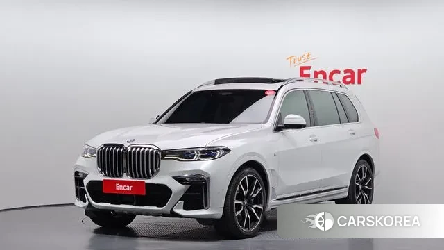 BMW X7 (G07) 2022 Белый из Кореи