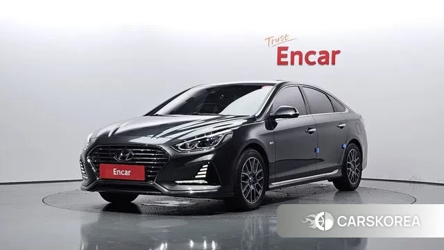 Hyundai Sonata New Rise Hybrid 2019 Серый из Кореи