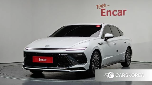 Hyundai Sonata D Edge Hybrid (DN8) 2025 Белый из Кореи