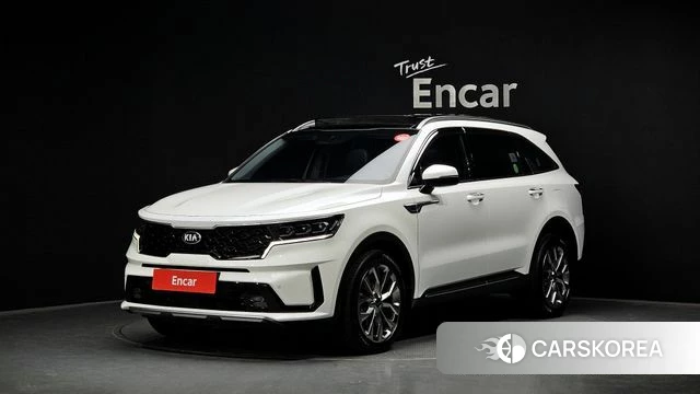 Kia Sorento 4th Generation 2021 Белый из Кореи