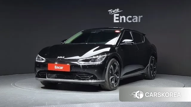 Kia EV6 2022 Черный из Кореи