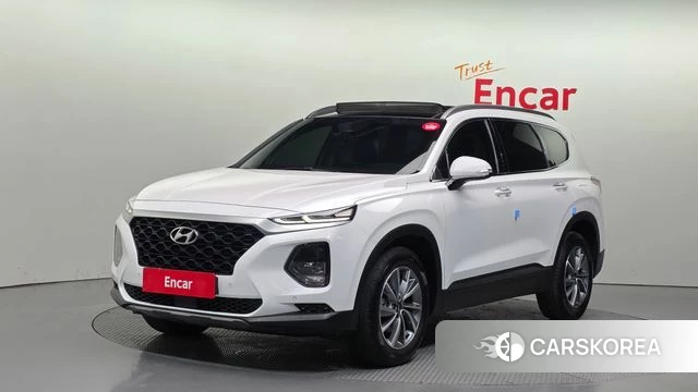 Hyundai Santa Fe TM 2018 Белый из Кореи