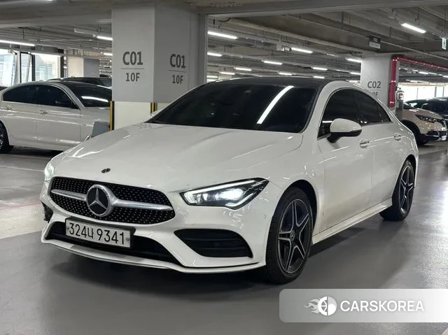 Mercedes-Benz CLA-Class C118 2020 Белый из Кореи