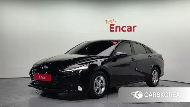 Hyundai Avante (CN7) 2022 Белый из Кореи