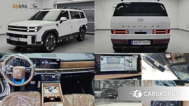 Hyundai Santa Fe (MX5) 2026 Белый из Кореи