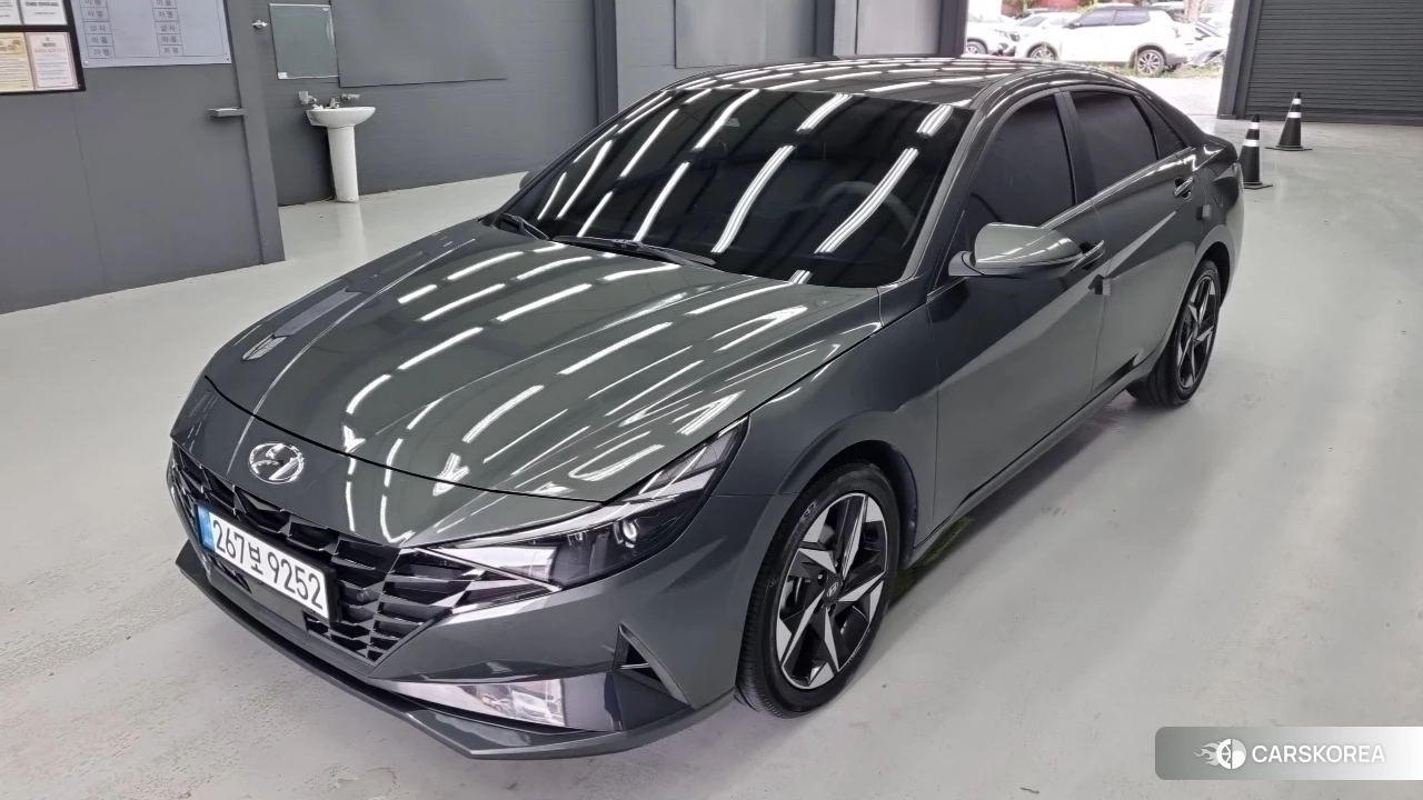 Hyundai Avante (CN7) 2020 Серый из Кореи