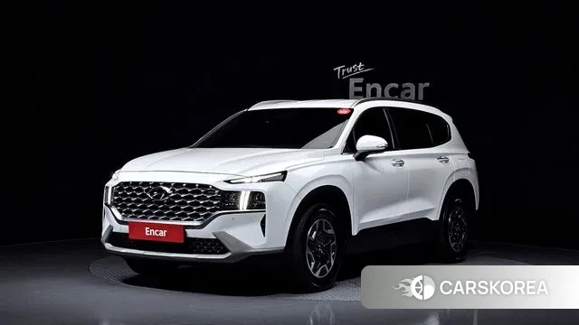 Hyundai The New Santa Fe 2021 Белый из Кореи